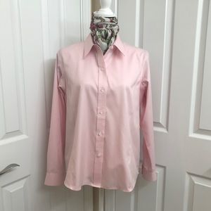 Liz Claiborne Petite Long Sleeve Oxford Shirt